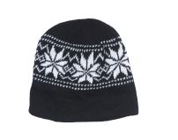 Gorro Tejido con Guarda Tipo Bariloche