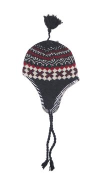 Gorro Tejido Coya con Trenzas