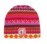Gorro de Polar Estampado con Aplique de Barbie