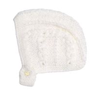 Gorro Tejido de Bebe con Boton Nacarado Para Ajustar