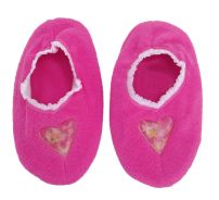 Pantufla Polar Barbie Con Base Antideslizante