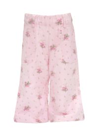 Pantalon de Corderoy Oxford Estampado con Flores