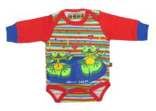 Body Manga Larga Estampado Rana 