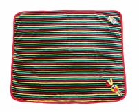 Manta Plush Y Algodon Con Aplique y Funda Protectora