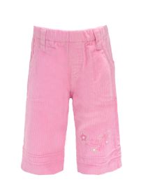 Pantalon de Corderoy  con cintura elastizada Bordado con Lentejuelas