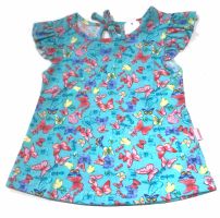 Remera Manga Corta Estampado Mariposa