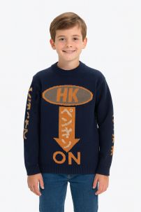 Pullover Sweater Tejido "HK"