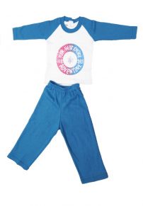 Pijama Invierno Remera Manga Larga Estampad "Your Best Choice" y Pantalon 