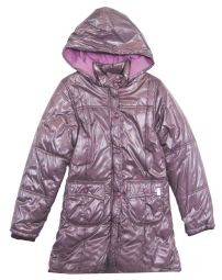 Tapado de Microfibra Forrado en Polar con Capucha Desmontable