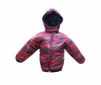 Campera Varon Reversible Estampada 