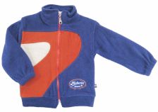 Campera de Polar Combinada con Bordado