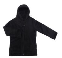 Campera Peluda Con Capucha