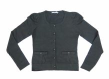 Saco Bremer Liso Bolsillo Con Moño 