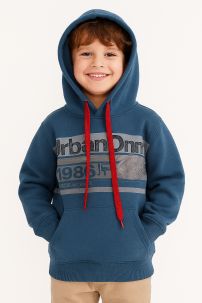 Buzo con Capucha Estampado "1986"