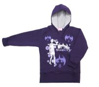 Buzo Frizado Estampado "Sweety" Con Capucha 