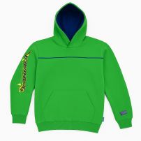 Buzo Frizado con Capucha con Estampado de Dragon en la Espalda