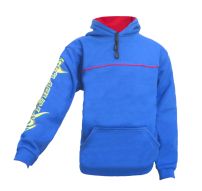 Buzo Frizado  con Capucha con Estampado de Dragon en la Espalda