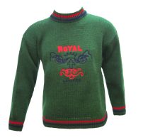 Pullover Sweater Tejido Bordado Royal