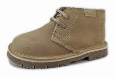 Bota De Gamuza Con Goma Febo y Cordón