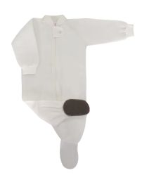 Enterito de Polar con Pie Cuello Mao Liso