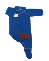 Enterito de Polar con Pie Cuello Baby Liso