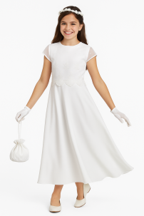 Vestido Comunion con Guarda