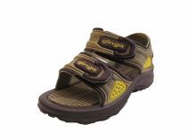 Sandalia de goma doble velcro 