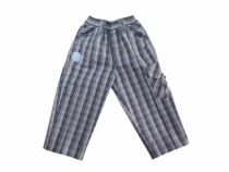 Pantalon de Viyela Escoces Cargo