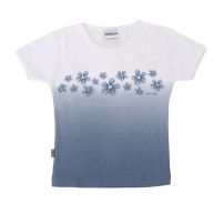 Remera Manga Corta Floreada