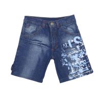 Bermuda de Jean Estampado 