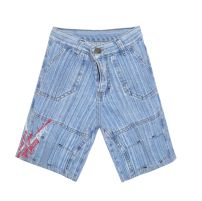 Bermuda de Jean Estampado 