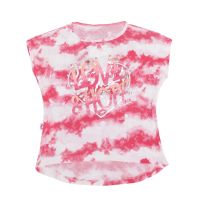 Remera Manga Corta Nena Batick con Lentejuelas