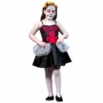    Disfraz Calavera Mexicana con  Maquillaje Halloween