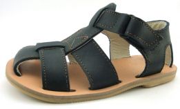 Sandalia Franciscana Clasica Cuero Velcro