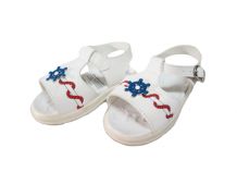 Sandalias con Hebilla y Aplique de Ancla Marinero