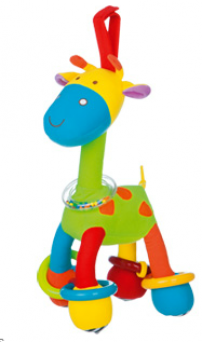 Jirafina - Jirafa Diddactica Multiactividades con Gancho para Colgar