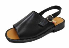 Sandalia de Cuero Tipo Zueco