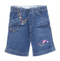 Pescadora de Jean con Bordado con Cadena