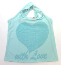 Remera Musculosa Con Brillo With Love