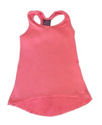 Remera Musculosa Larga Lisa