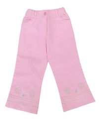 Pescadora de Tela con Flores Bordadas