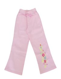 Pescadora de Pique con Flores Bordadas