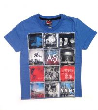 Remera Manga Corta Estampada Skate