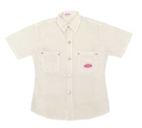 Camisa Manga Corta con Bolsillos Liso