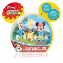 Mickey y Goofy - muñecos articulados Outdoor Adventure - Roadster Racers