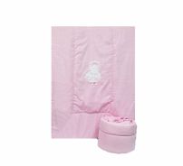 Acolchado Cuna Funcional Bordado Nena