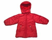 Tapado Bebe Liso Wata - Silver y Polar Con Capucha Desmontable 