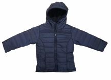 Campera Colegial Con Capucha Silver y Polar Interior 