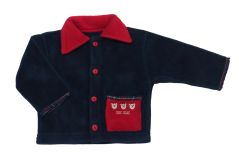 Campera de Polar con Oso Bordados