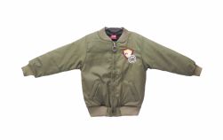 Campera Varon Lisa con  Polar 